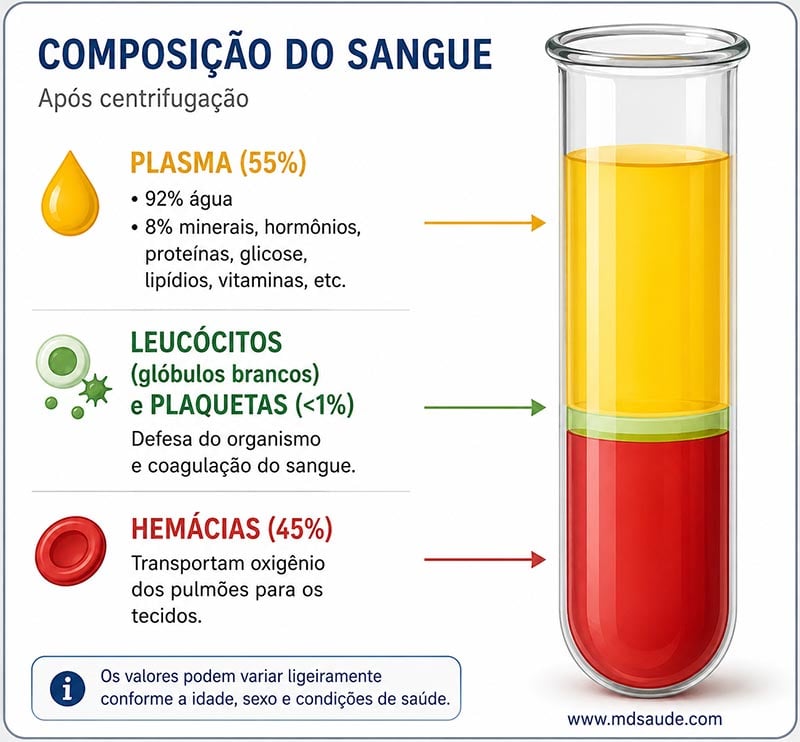 Componentes do sangue