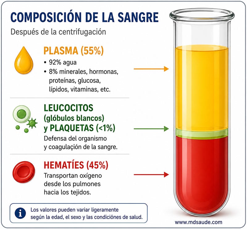 Componentes de la sangre