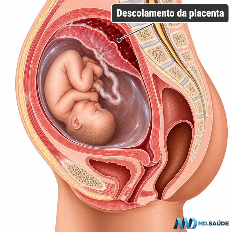 Descolamento prematuro da placenta