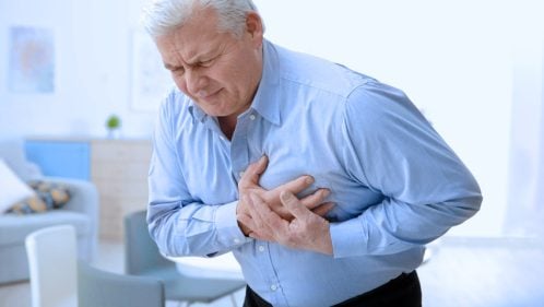 Síntomas del infarto agudo de miocardio y angina de pecho