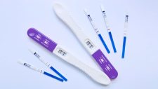 Imagens de testes de gravidez