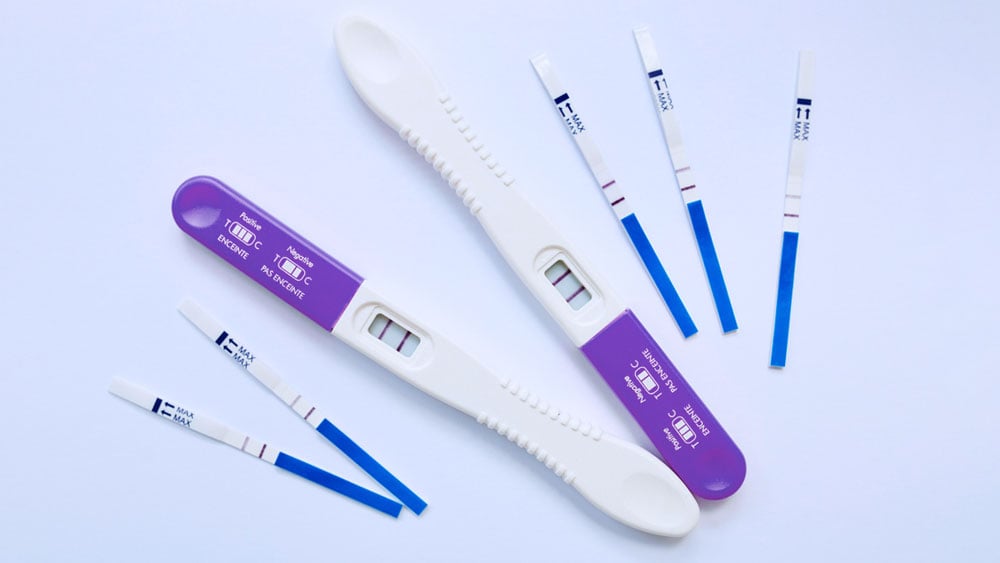 Testes de gravidez